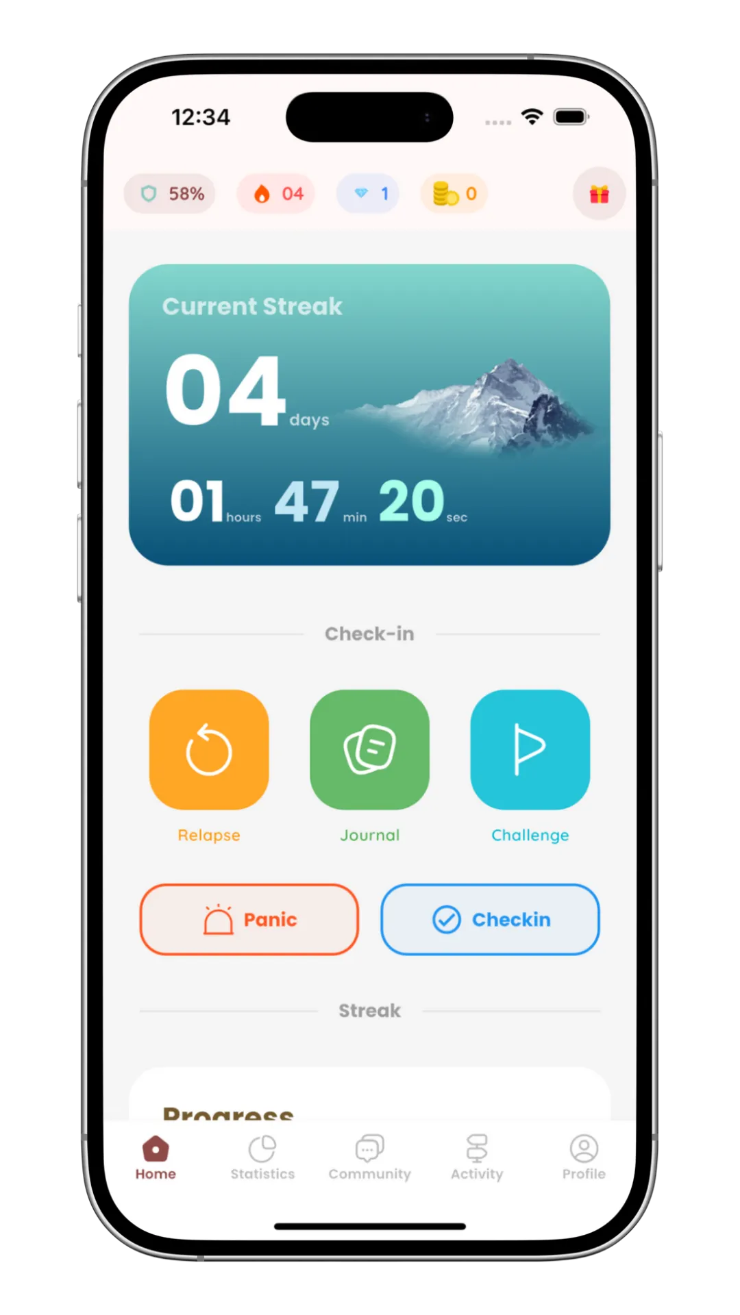 Essence App Interface
